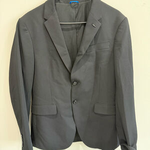 Zara Man Ready To Go Blazer Black NWT 38R